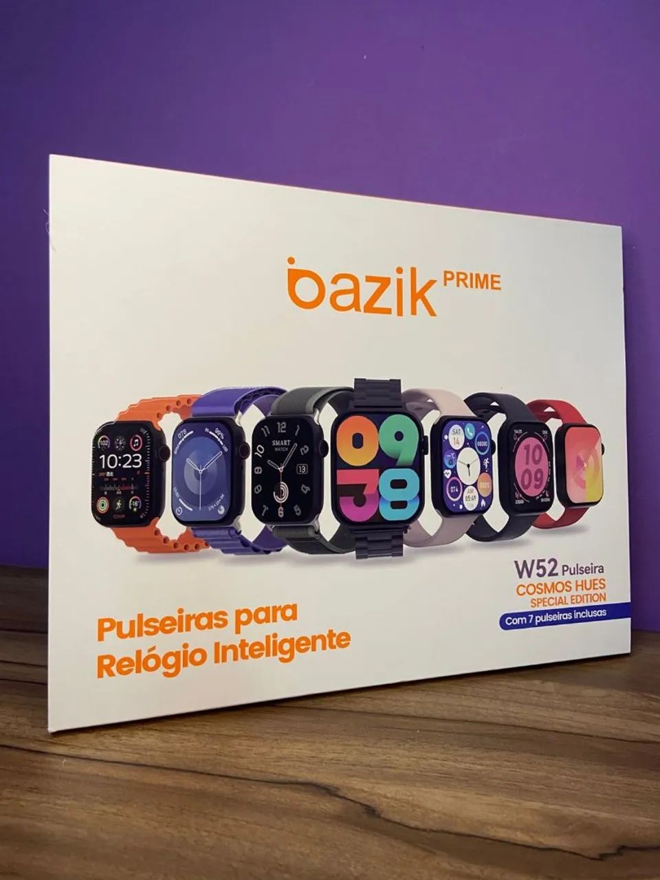 Kit de 7 Pulseiras para Smartwatch Bazik Prime W52 - Foto 4