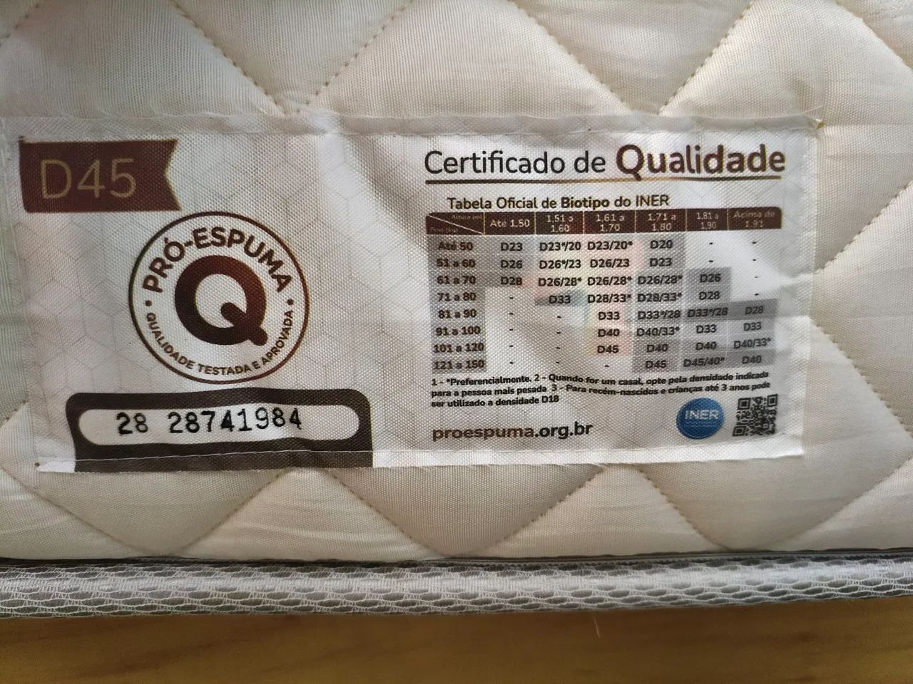 Colchão de Espuma BF colchão  - Foto 4