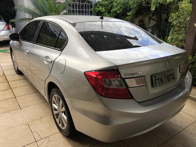 Civic 2.0 2014 lxr aut flex único dono - Foto 4