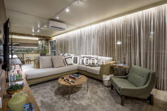 Apartamento com 3 dormitórios à venda, 84 m² por R$ 524.000,00 - Setor Oeste - Goiânia/GO