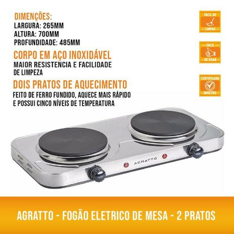 Fogão Elétrico 127v - Agratto