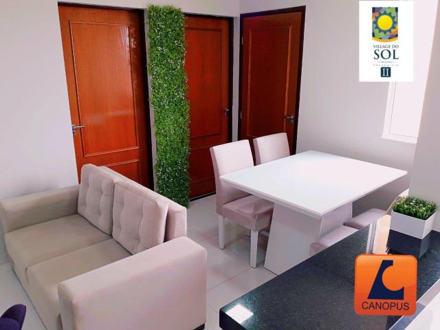 RP -Apto no turu com 43m² e 02 quartos