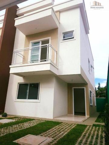 casa duplex em rua privativa no eusebio proxima ao centro - Foto 2