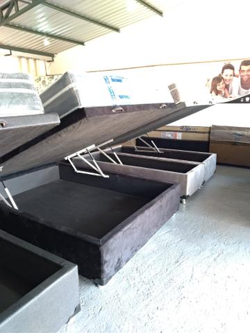 Promoção cama baú novos primeira linha direto da fabrica promoção - Foto 2