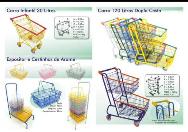 Carrinhos para Supermercados - Foto 4
