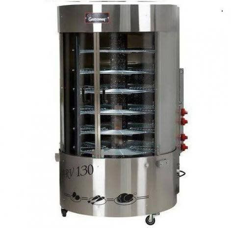 Assadeira de frango Multiuso Gastromaq ARV 130 CQC Portas De Correr