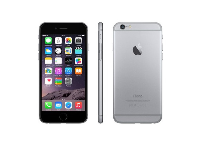 Apple iphone 6 16gb Cinza Espacial 8Mpx Tela 4.7 Retina