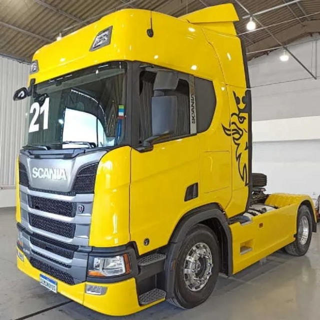TRANSFERENCIA ENTRADA 82.600,00 + 150 X 4.523,32 SCANIA R 450 HIGHLINE, 4X2, 2021