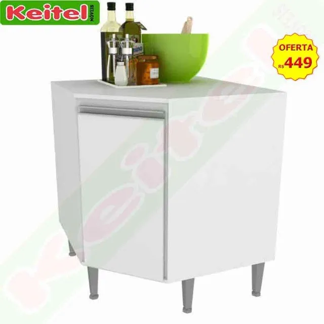Balcão de Canto Athena Branco