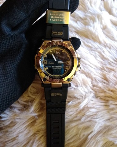 g shock caixa de metal