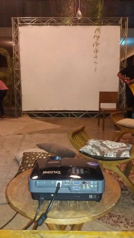Para locação data show  tendas sanfonada 