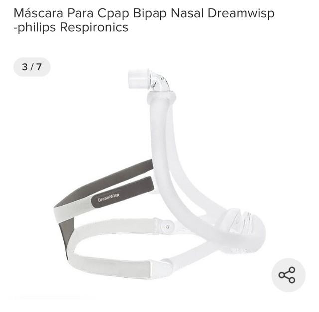 Máscara Para Cpap Bipap Nasal Dreamwisp -philips Respironics