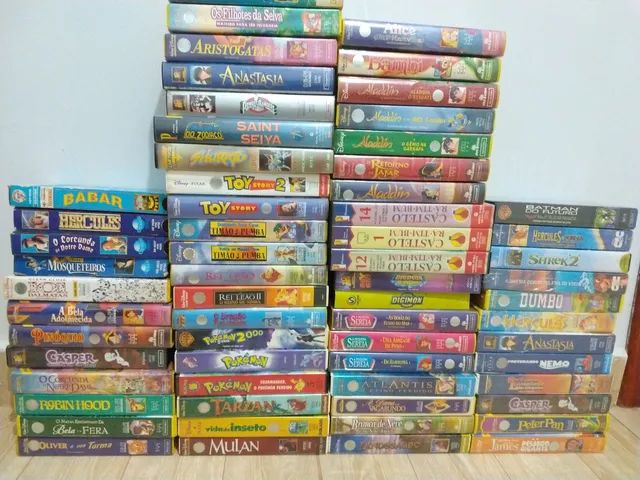 VHS de desenhos..