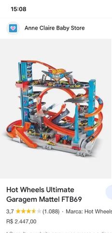 Mattel Hot Wheels Pista Super Garagem - FTB69