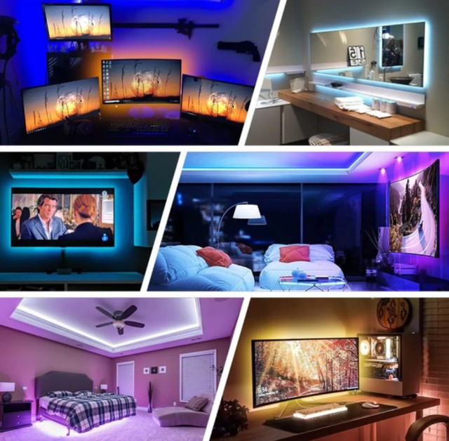 Fita led USB com 5 metros  - Foto 2