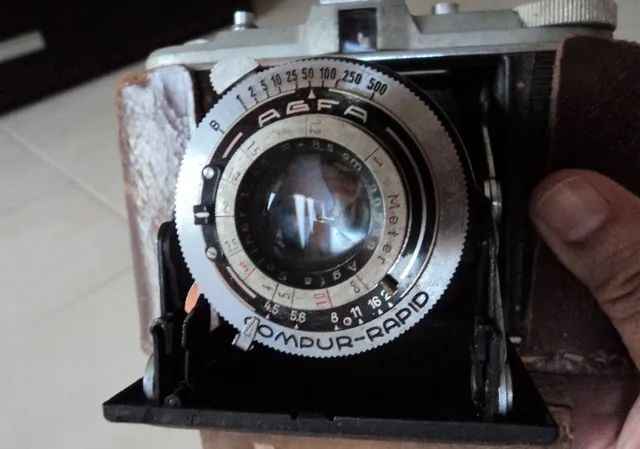 Antiga Agfa Isolette de Fole Made in Germany, ( para Colecionador, Decoração, Cenográfico) - Foto 6