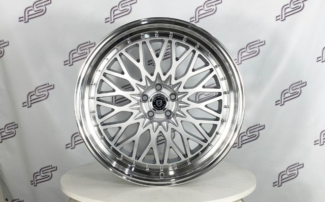 Rodas Gisa Flow Forming Cevi Prata 5x100 - 20x8,5