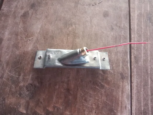 Lanterna placa Dodge Dart