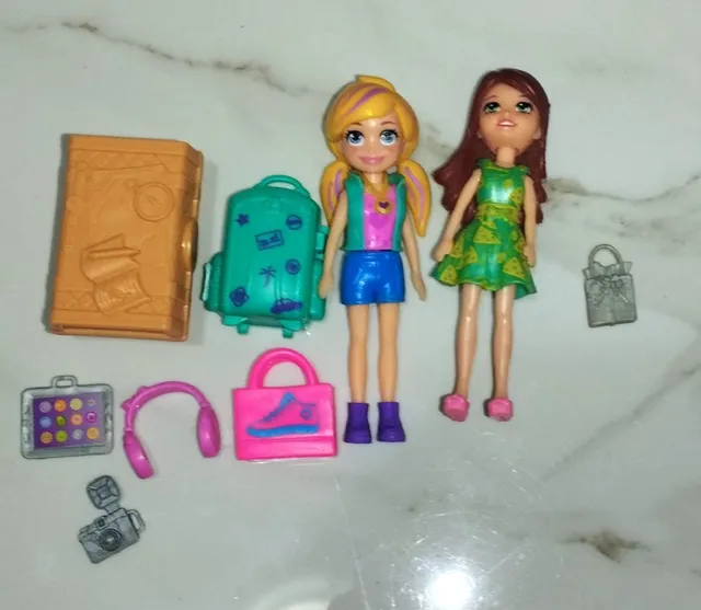 Boneca Polly Que Muda de Roupa Fácil, Brinquedo Polly Pocket Usado  81362020