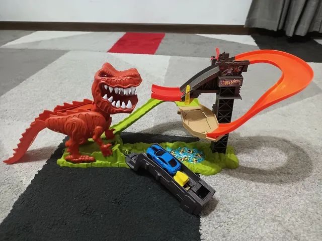 Hot Wheels Pista Ataque do T-Rex