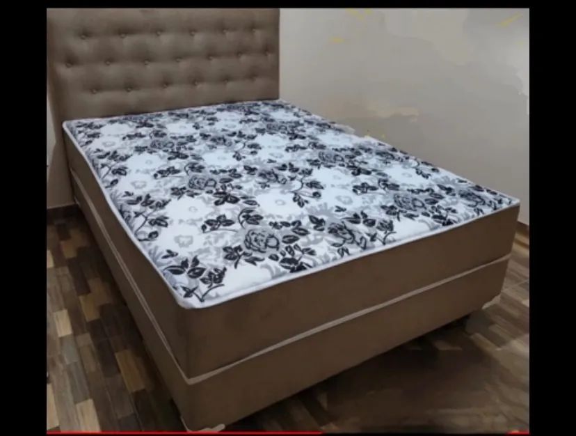 Cama box casal molas ensacadas Alice