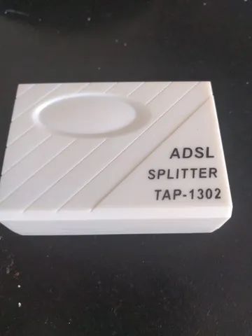 Micro Filtro Adsl Telefone rj 11 Duplo 2 Saidas - Foto 3