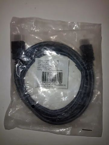 Cabo HDMI tamanho 2 metros