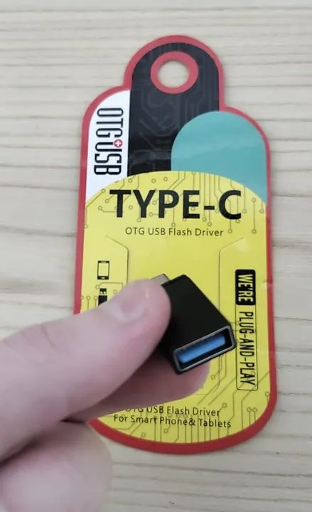 Adaptador OTG Micro USB e Tipo C - NOVO - Foto 4