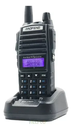 Radio Walkie talkie Ht Dual Band Vhf Uhf Baofeng Uv-82 - Loja Natan Abreu