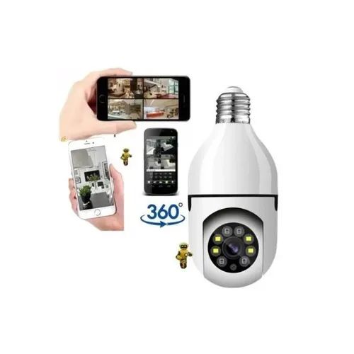 Camera Ip Segurança Lampada Yoosee Panoramica  - Foto 5