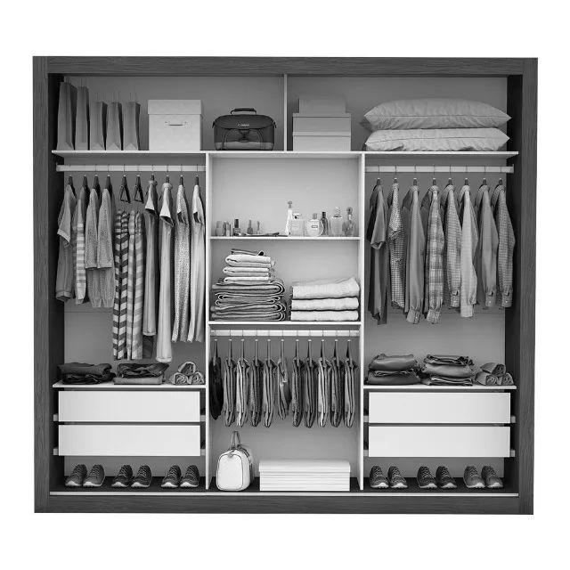 guarda roupa novo duas portas - Foto 4