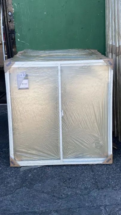 JANELA ALUMÍNIO BRANCO 2 FOLHAS - Foto 4