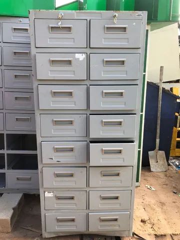 Armário 16 gavetas de aço 