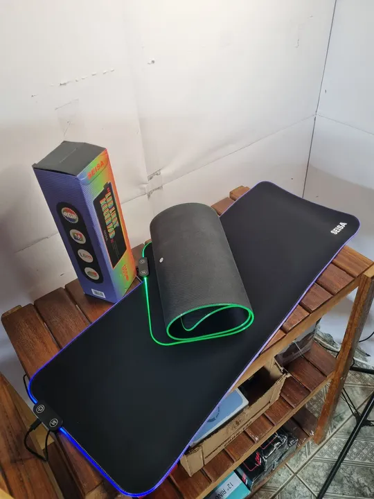 Mousepad Gamer RGB Led Iluminado