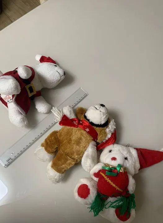 3 bichinhos de pelúcia  - Foto 4