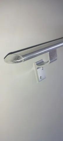 CORRIMÃO DE PAREDE EM ALUMÍNIO MODELO CHATO / FABRICAMOS SOB MEDIDA / R$100,00 O METRO 