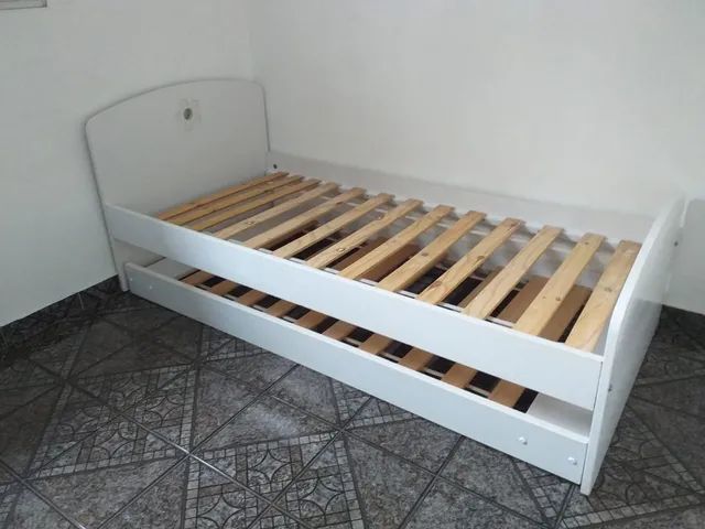 Bicama solteiro madeira tok stok 95x1.96  - Foto 3