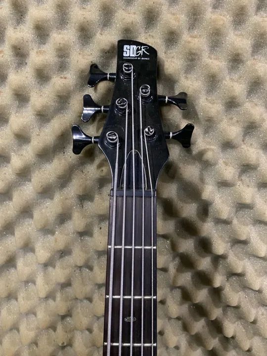 Baixo Ibanez SDGR 5 Cordas Ativo Made In Japan - Foto 4