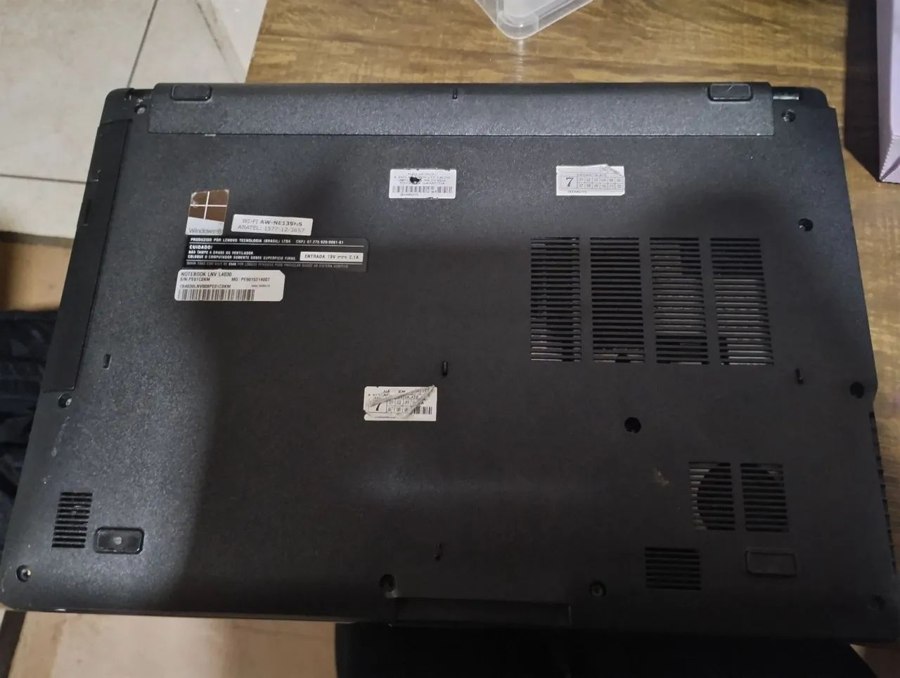 Vendo Notebook Usado LNV (para o uso das peças) - Foto 5