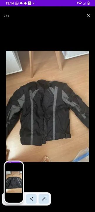 Jaqueta para motoqueiro Mormaii original 