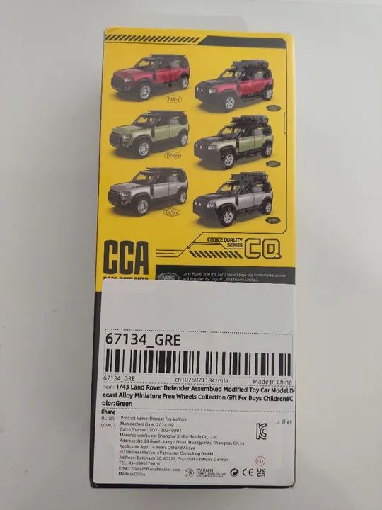 MINIATURA CCA LAND ROVER DEFENDER 1/43 - Foto 2