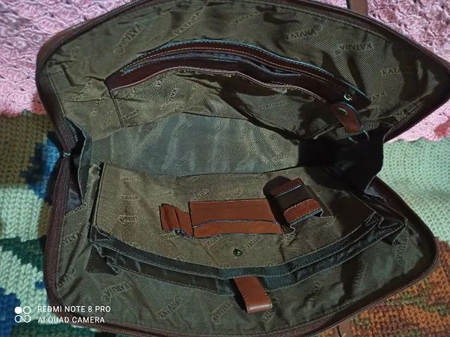 Bolsa pasta    executiva couro - Foto 2
