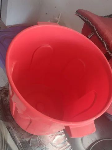 Cesto  com tampa de 10 litros /Retirar no local - Foto 4