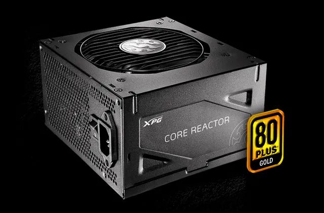 Fonte XPG Core Reactor, 850W, 80 Plus Gold, Modular, com cabo, Preto (LACRADA)