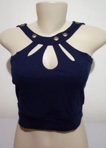 Blusa cropped kit com 6 unidades - Foto 3