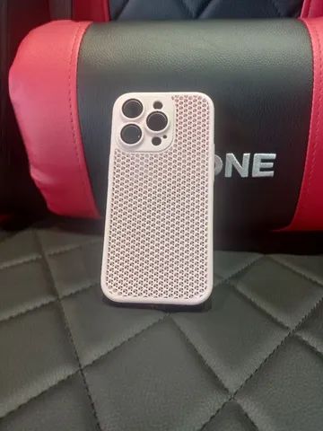 Capa iPhone 14 Pro Rosa bebê com proteção de câmera  - Foto 2