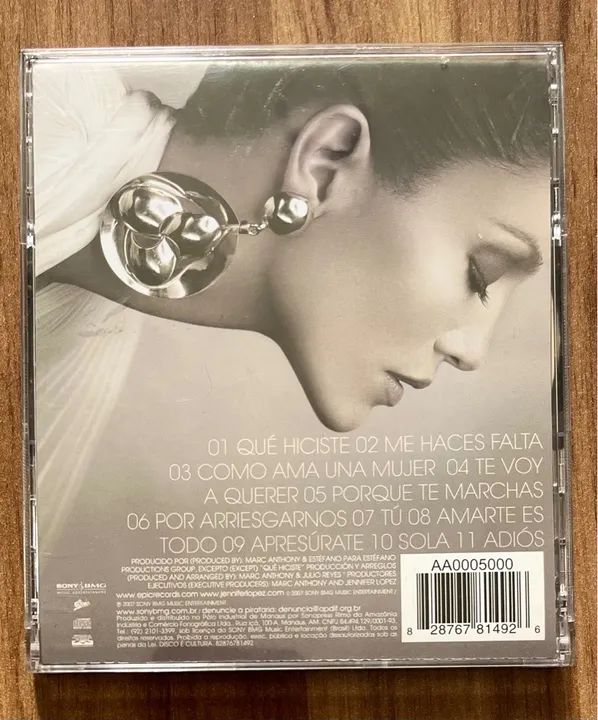 Jennifer Lopez CD Como Ama Uns Mujer  - Foto 3