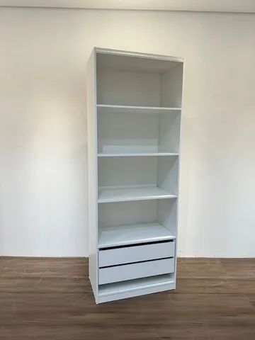 Prateleira c/ 2 gavetas MDF - Closet 