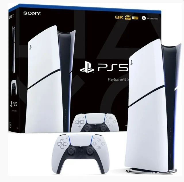 PS5 Slim Edição Digital 1TB  NOVO - LACRADO. Temos Loja Física