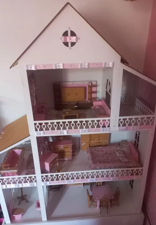Casa de Boneca Linda e Completa - Foto 2